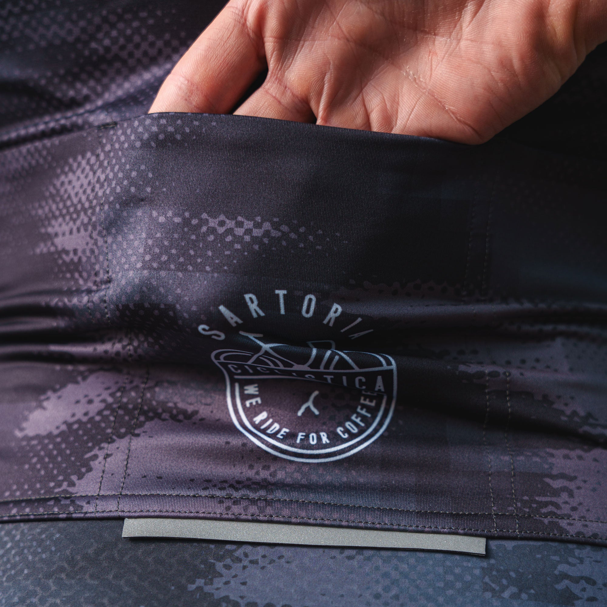 ELITE SC Squadra Corse - Black short sleeve Jersey PRO FIT