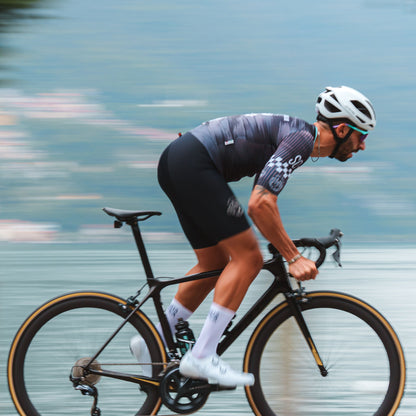 ELITE SC Squadra Corse - Black short sleeve Jersey PRO FIT