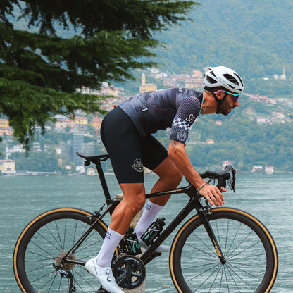 ELITE SC Squadra Corse - Black short sleeve Jersey PRO FIT