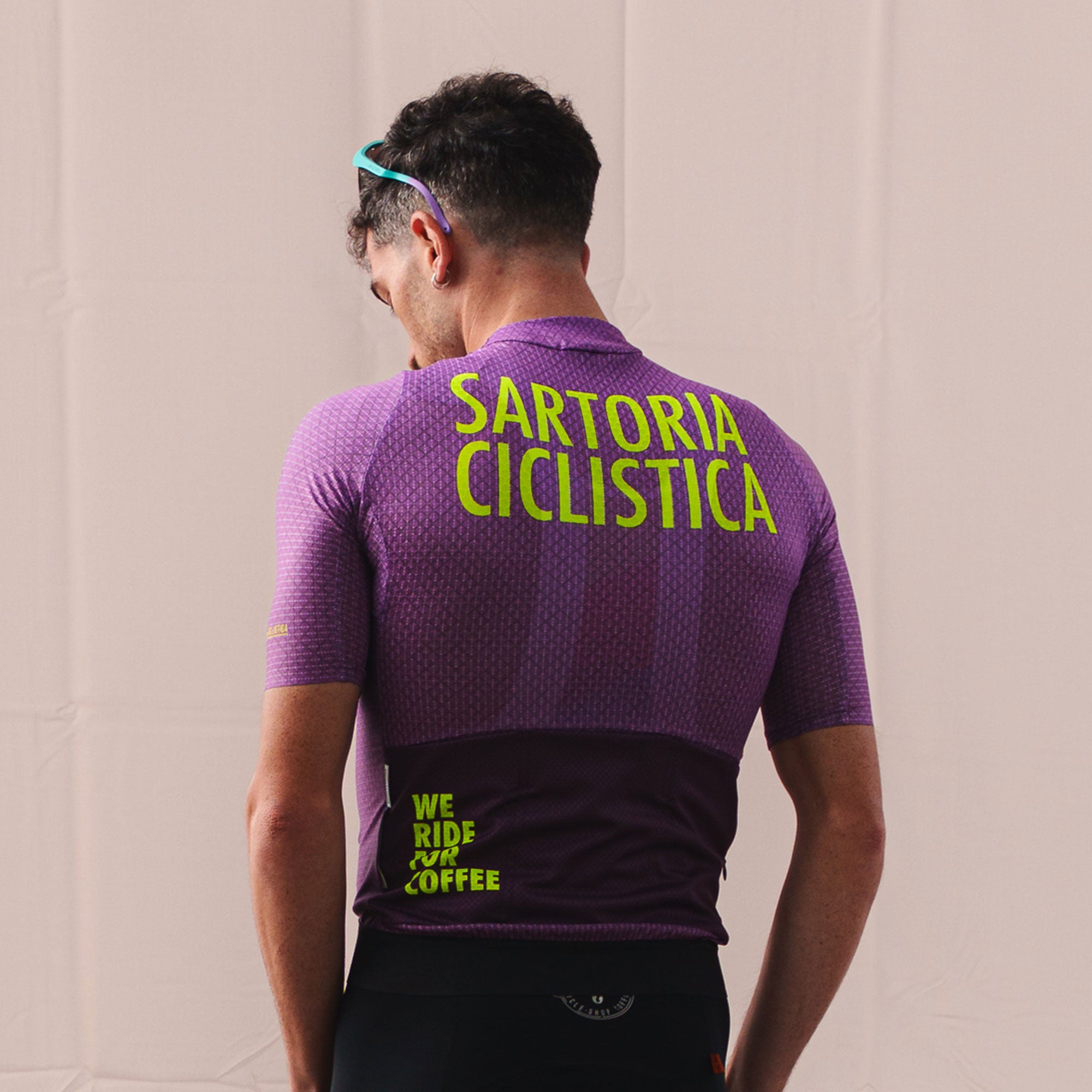 Aero jersey 2.0 - Liliac and Lime