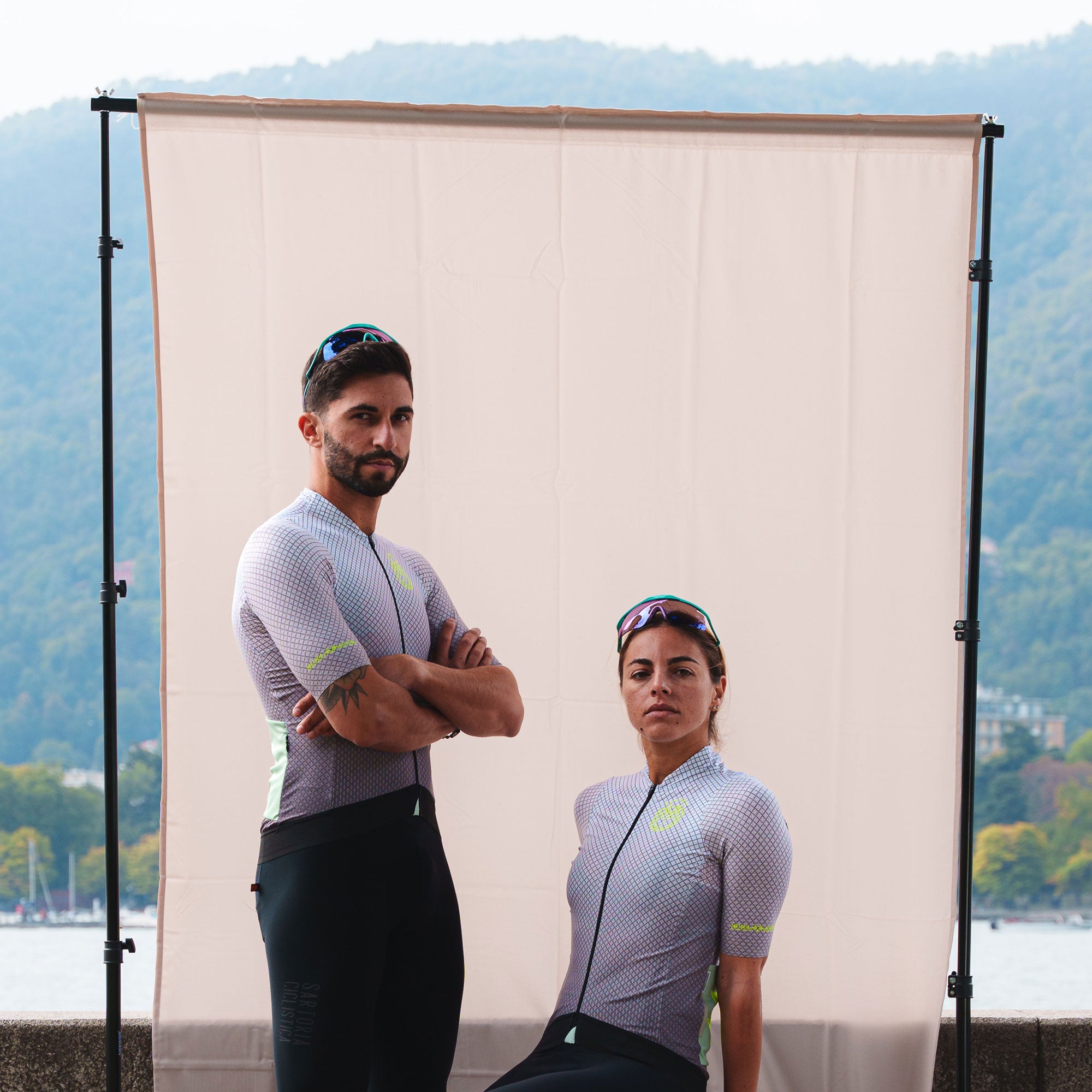 Aero jersey 2.0 - Grey and Lime