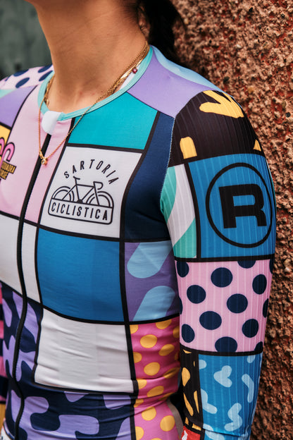 Curtis Bullock ® for Sartoria Ciclistica - Long sleeve jersey PRO FIT