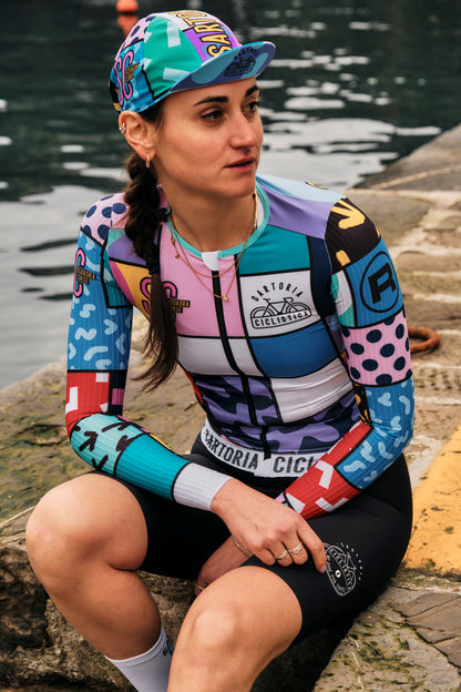 Curtis Bullock ® for Sartoria Ciclistica - Long sleeve jersey PRO FIT