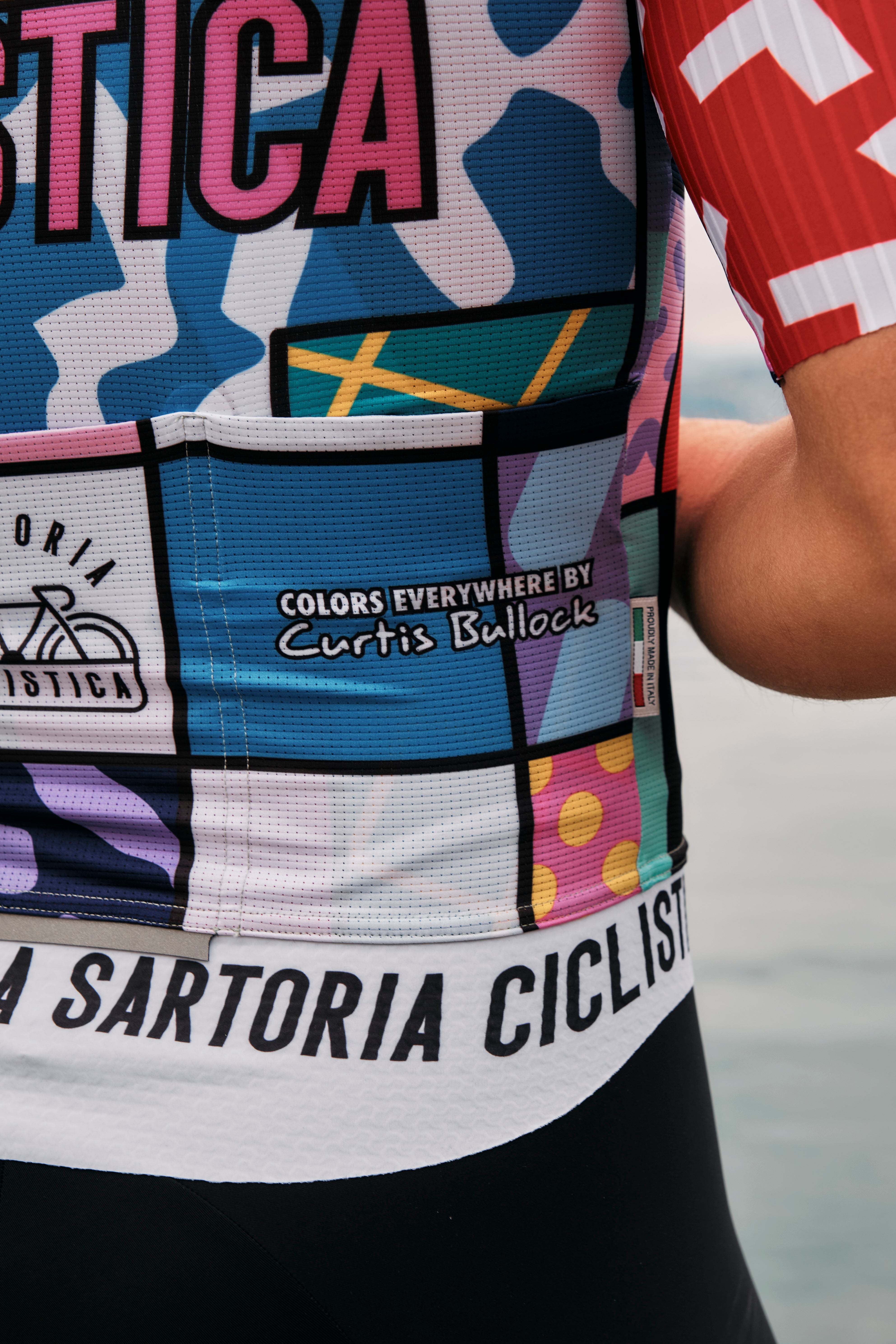 Curtis Bullock ® for Sartoria Ciclistica - Short sleeve Jersey PRO FIT