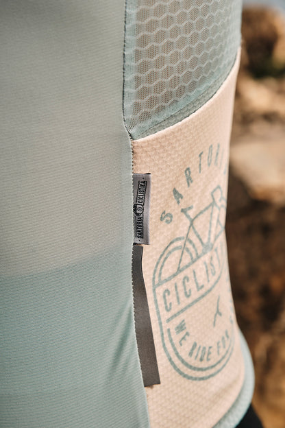 Aero jersey 2.0 - "Chicco" matcha