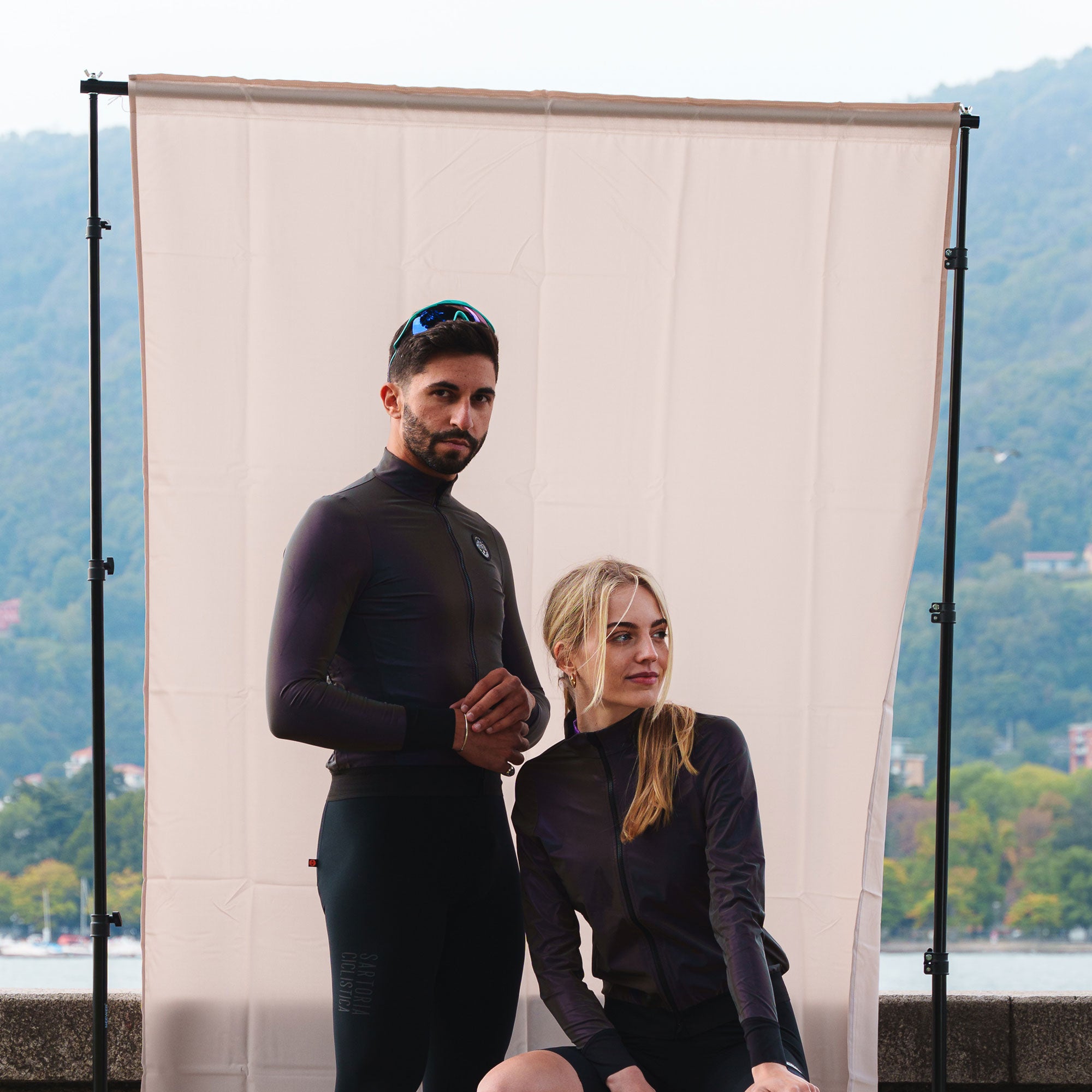 Fully reflective wind and water proof jacket - Flashy rainbow