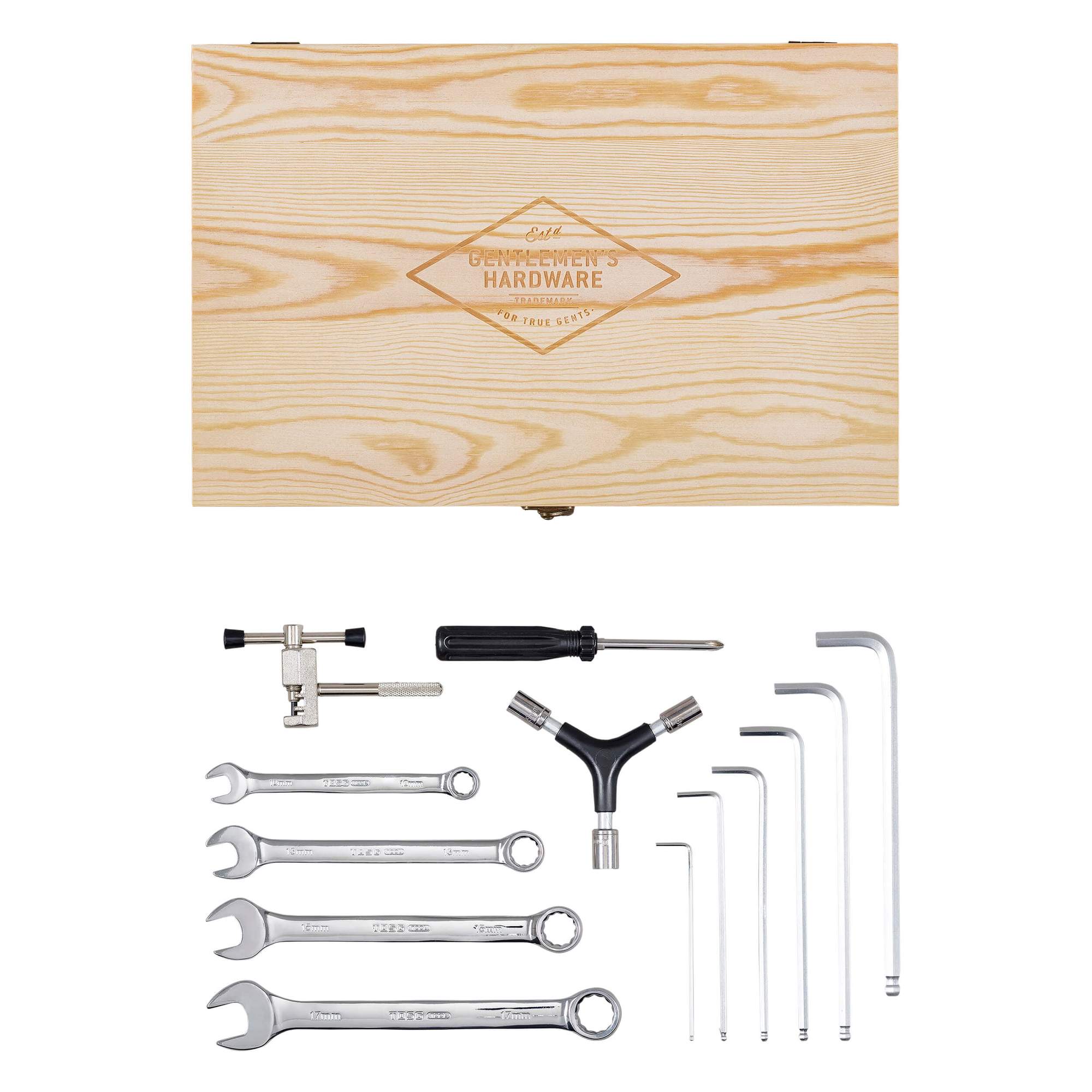 Wooden Bicycle Tool Kit