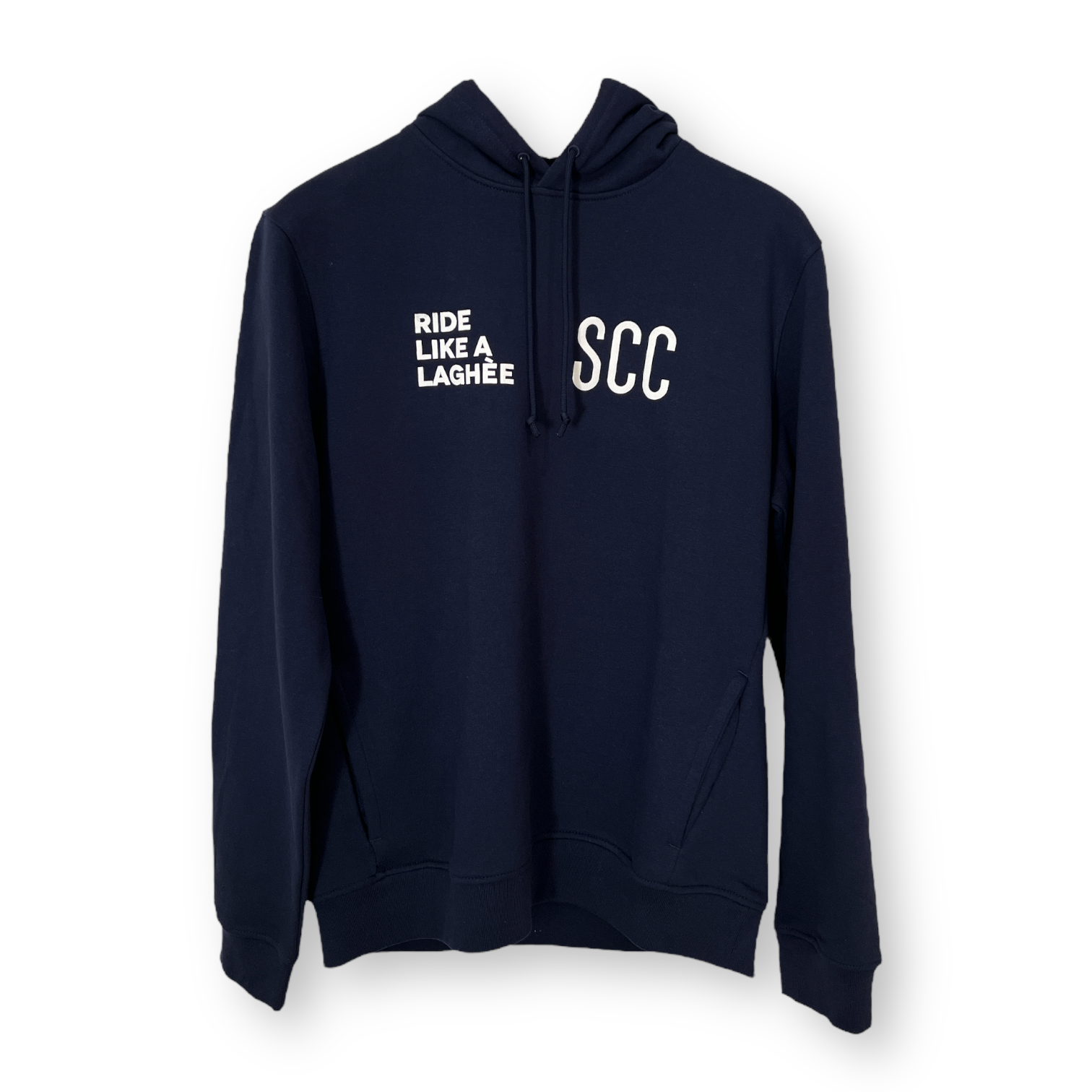 Navy SCC hoodie "Ride Like A Laghée"