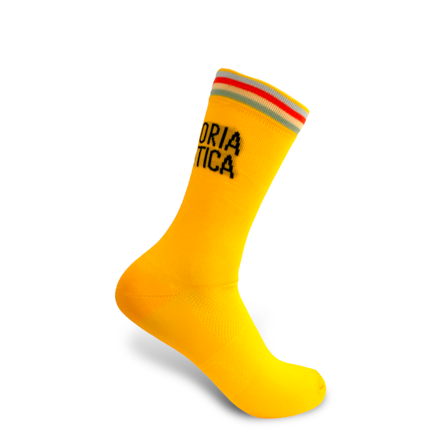 Yellow sun Sartoria ciclistica socks