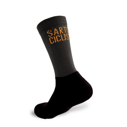 Olive and black Sartoria Ciclistica merino socks
