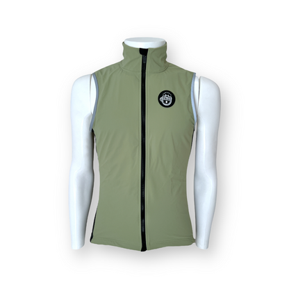 Unisex Warm winter vest with PrimaLoft® - Moss green