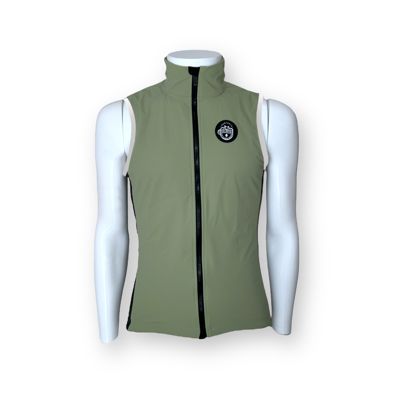 Unisex Warm winter vest with PrimaLoft® - Moss green