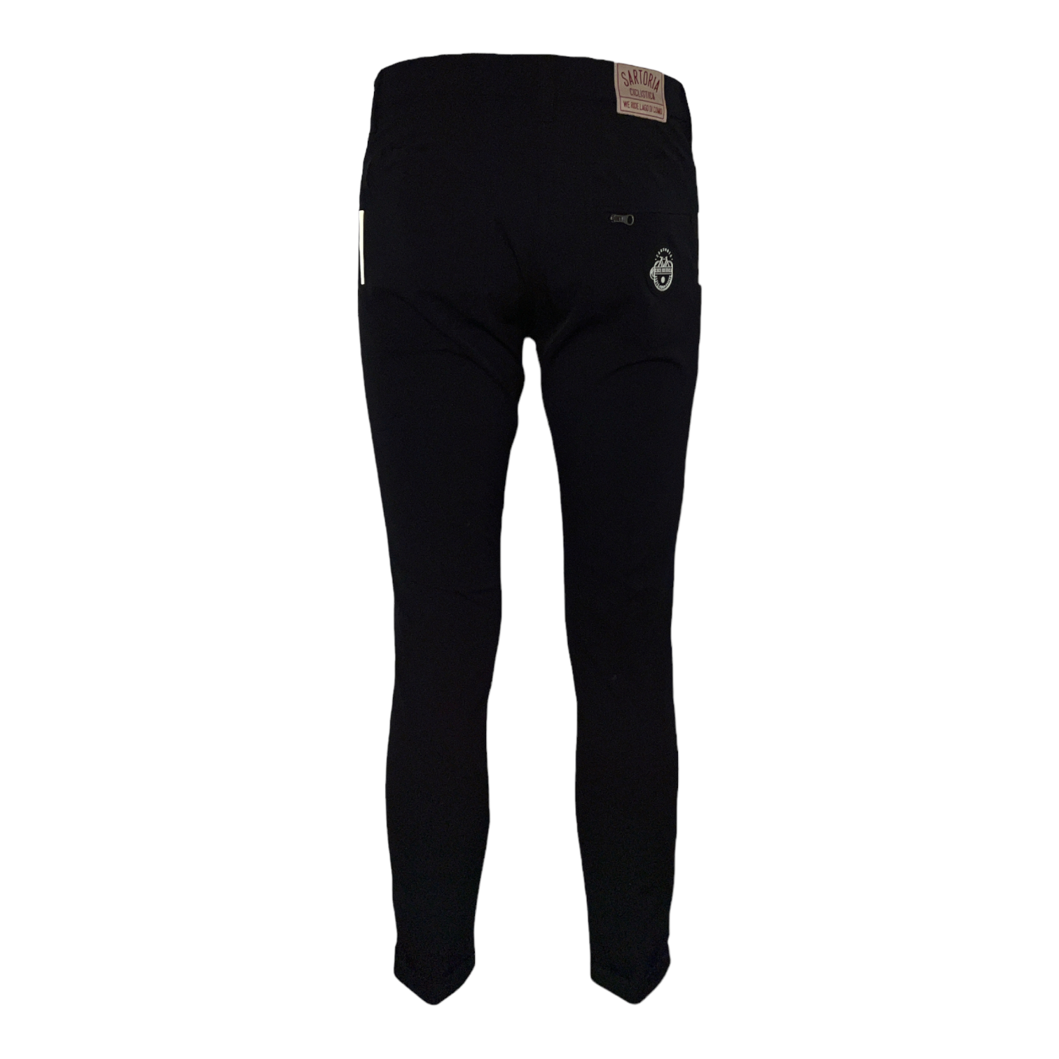 Commuting trousers with reflective details