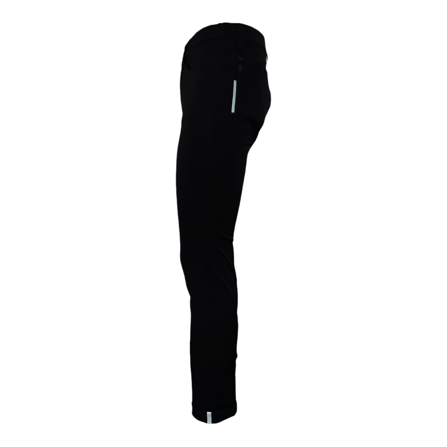 Commuting trousers with reflective details