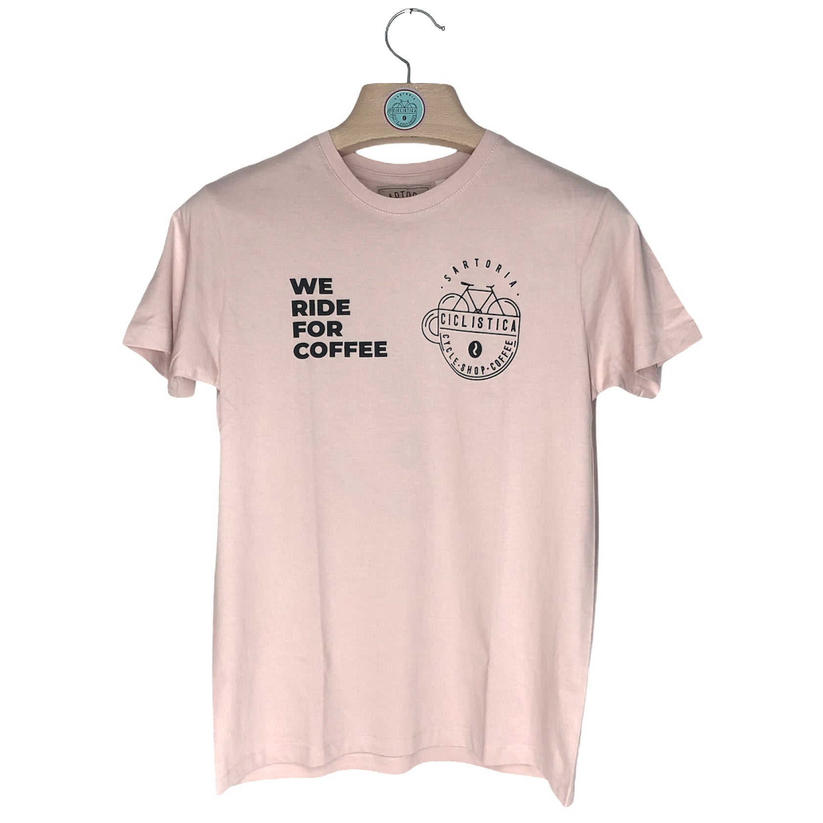 Organic Cotton Tshirt - Gazzetta Pink Sartoria Ciclistica - Unisex