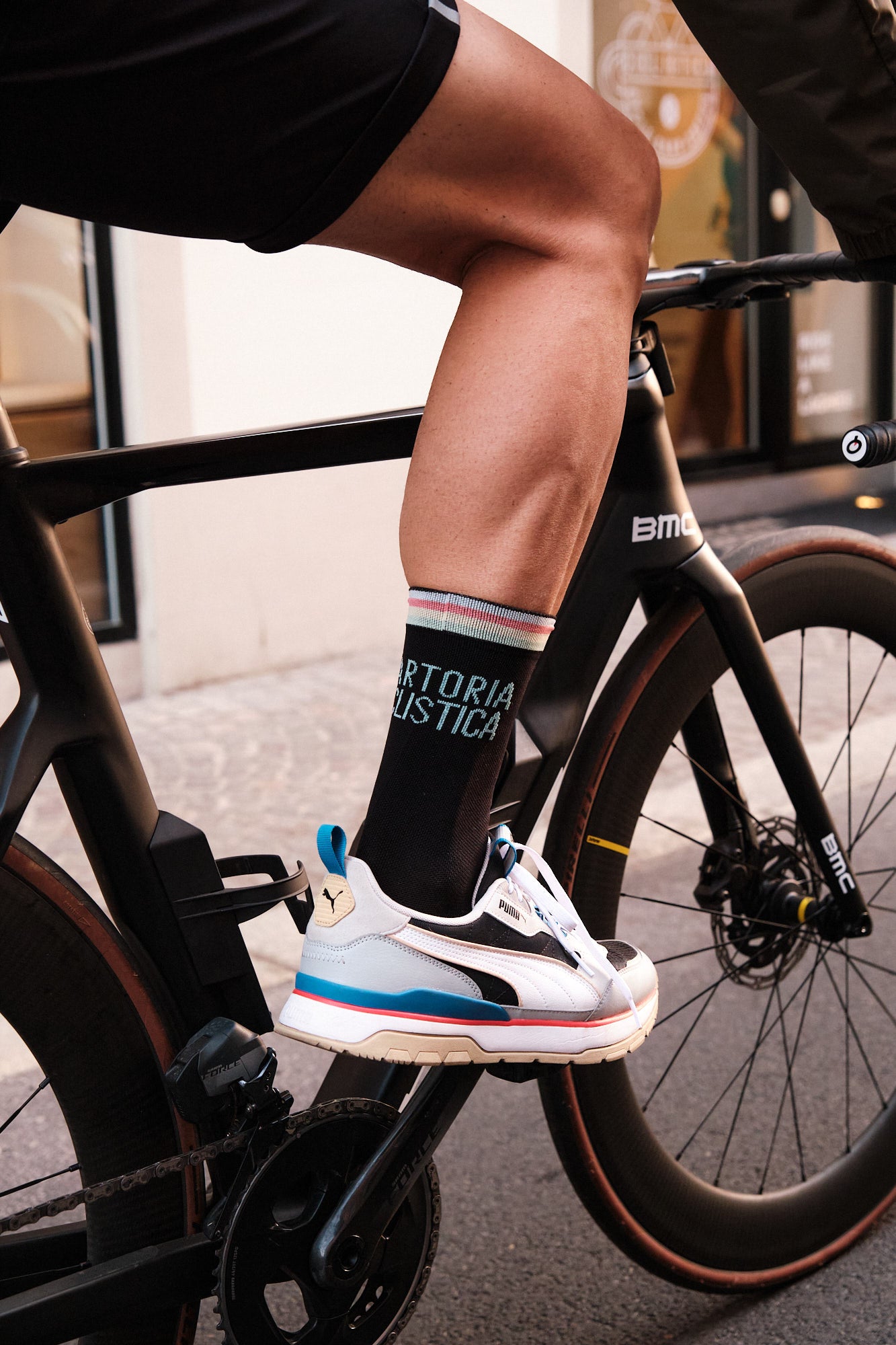 Black Sartoria ciclistica socks