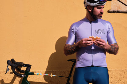 Training Short sleeved Jersey - Liliac