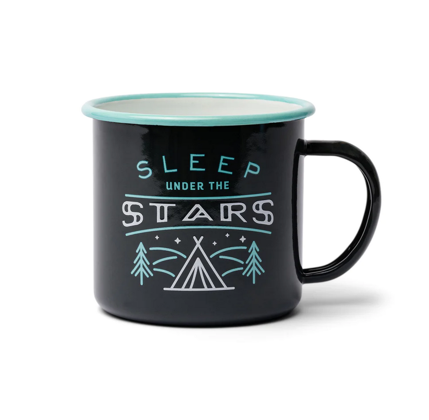 Enamel Stars mug