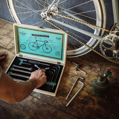Wooden Bicycle Tool Kit